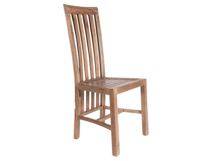 Mid.you Stuhl, Natur, Holz, Teakholz, massiv, 46x104x45 cm, Esszimmer, Stühle, Esszimmerstühle, Vierfußstühle