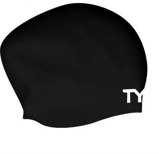 Badmössa long hair cap svart - Tyr