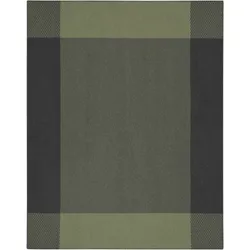 Biederlack Plaid Frame green 150x200 cm