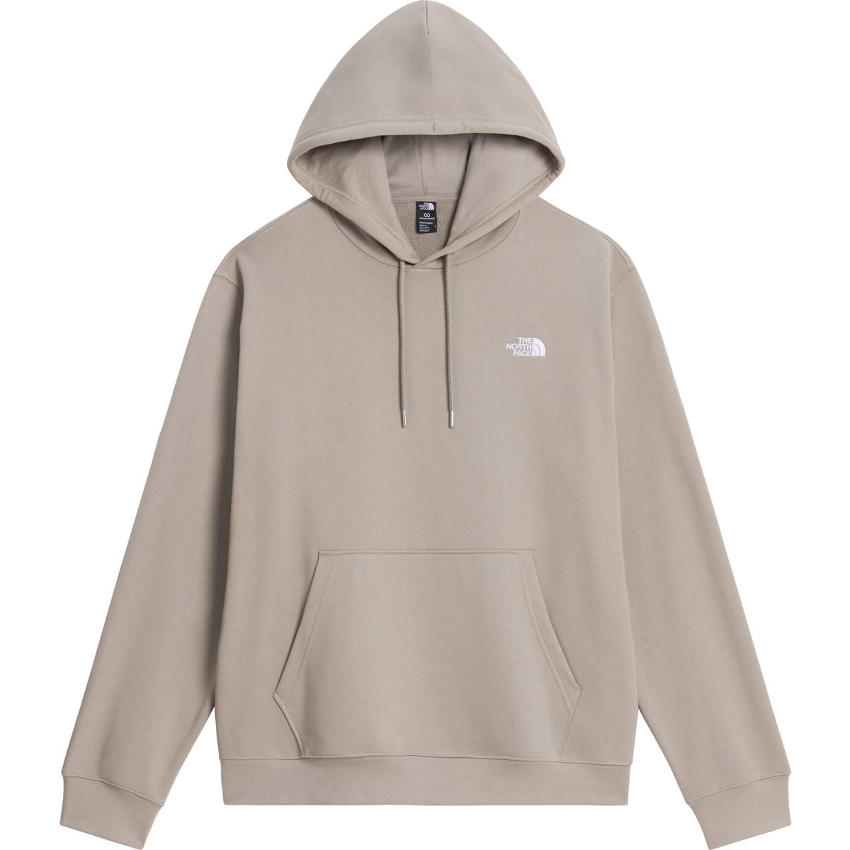 The North Face Mens TNF Essential Terry Simple Dome Relaxe stone slab (2MB) S NF0A8FX92MB-S
