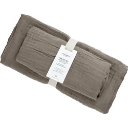 Fine Handtücher grau-beige 2 St.