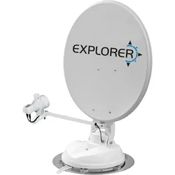 Maxview Explorer 85 cm Twin Satellitenanlage in weiß