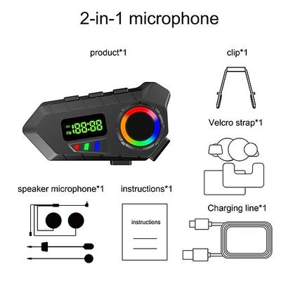 Neue Y30A Cross Border Motorradhelm-Bluetooth-Kopfhörer für Motorradfahren mit großer Reichweite, Musikwiedergabe und Telefonate