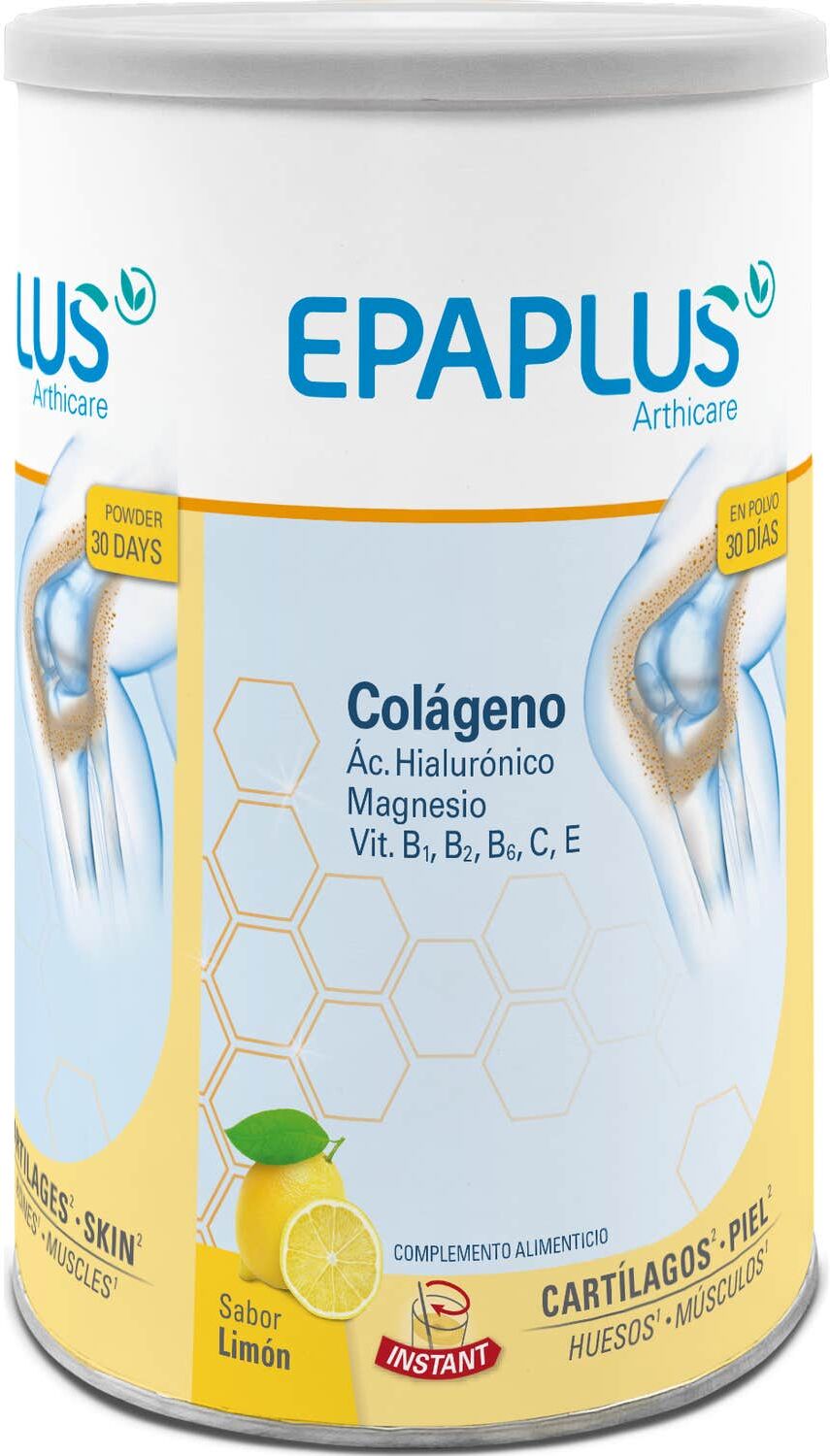 Epaplus Colágeno + Ác. Hialurónico + Magnesio Limón 332g