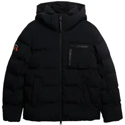 Superdry, Herren, Skijacke, Ski Sports Gepolsterte Jacke (S), Schwarz