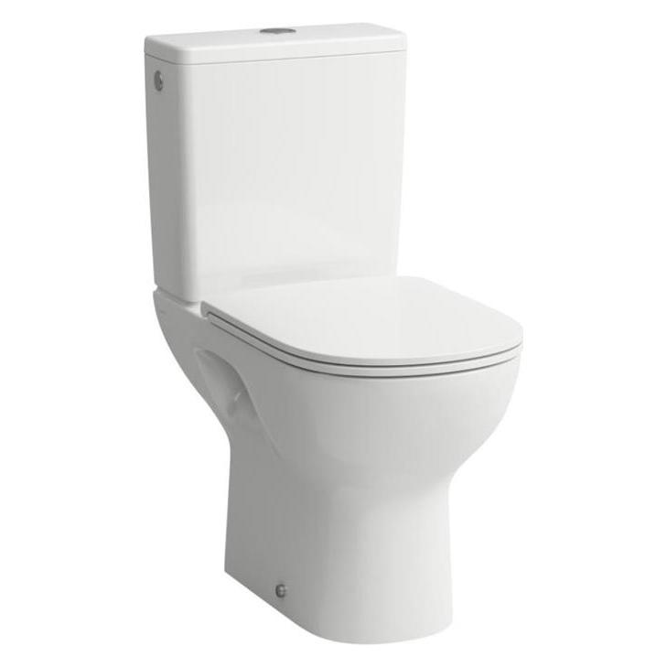Laufen Stand-WC Kombination LUA tief 360x650mm Abgang senkrecht weiss (H8240860000001)