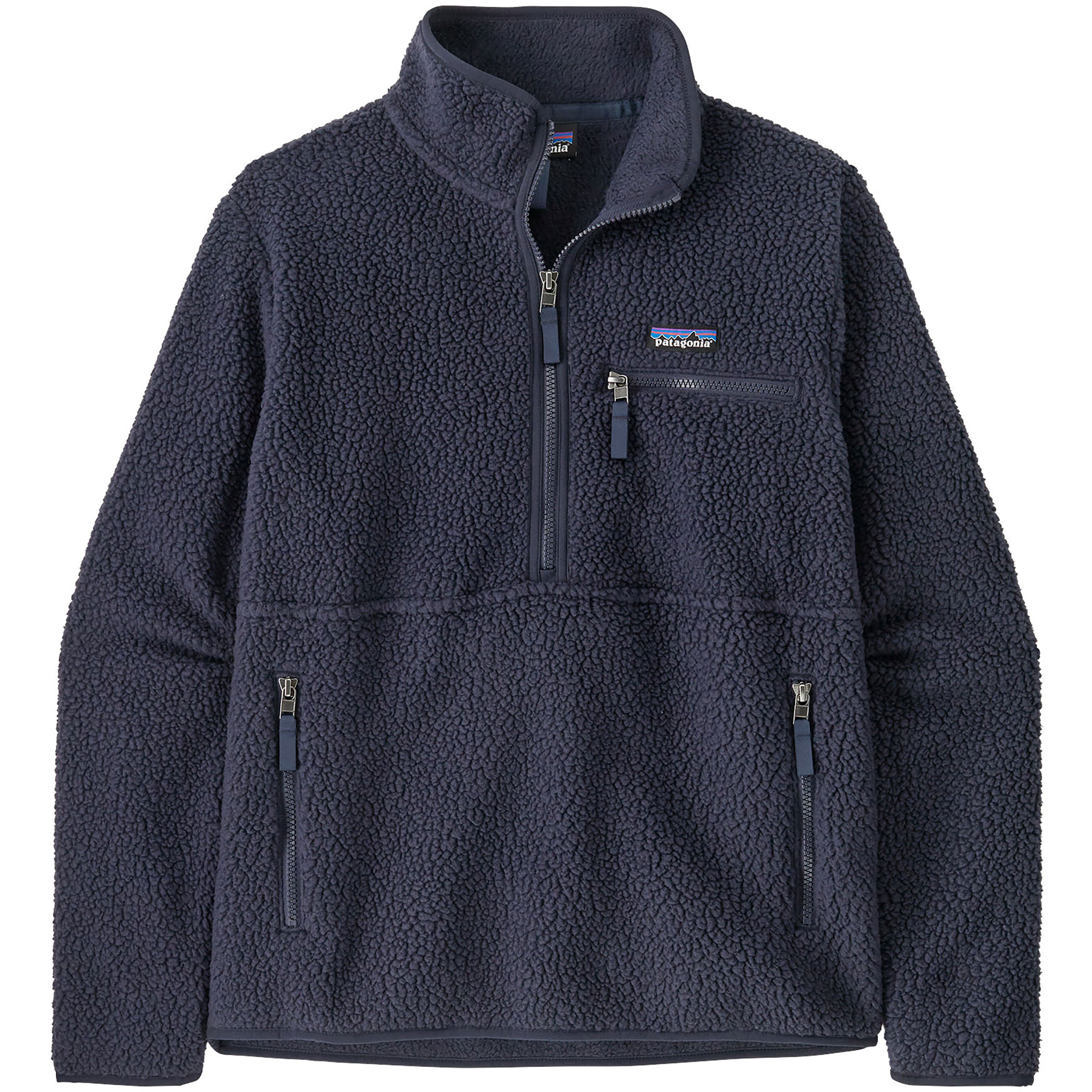 Patagonia Pile Retro Marsupial Damen Pullover blau Größe XL Trekking Atmungsaktiv Polartec