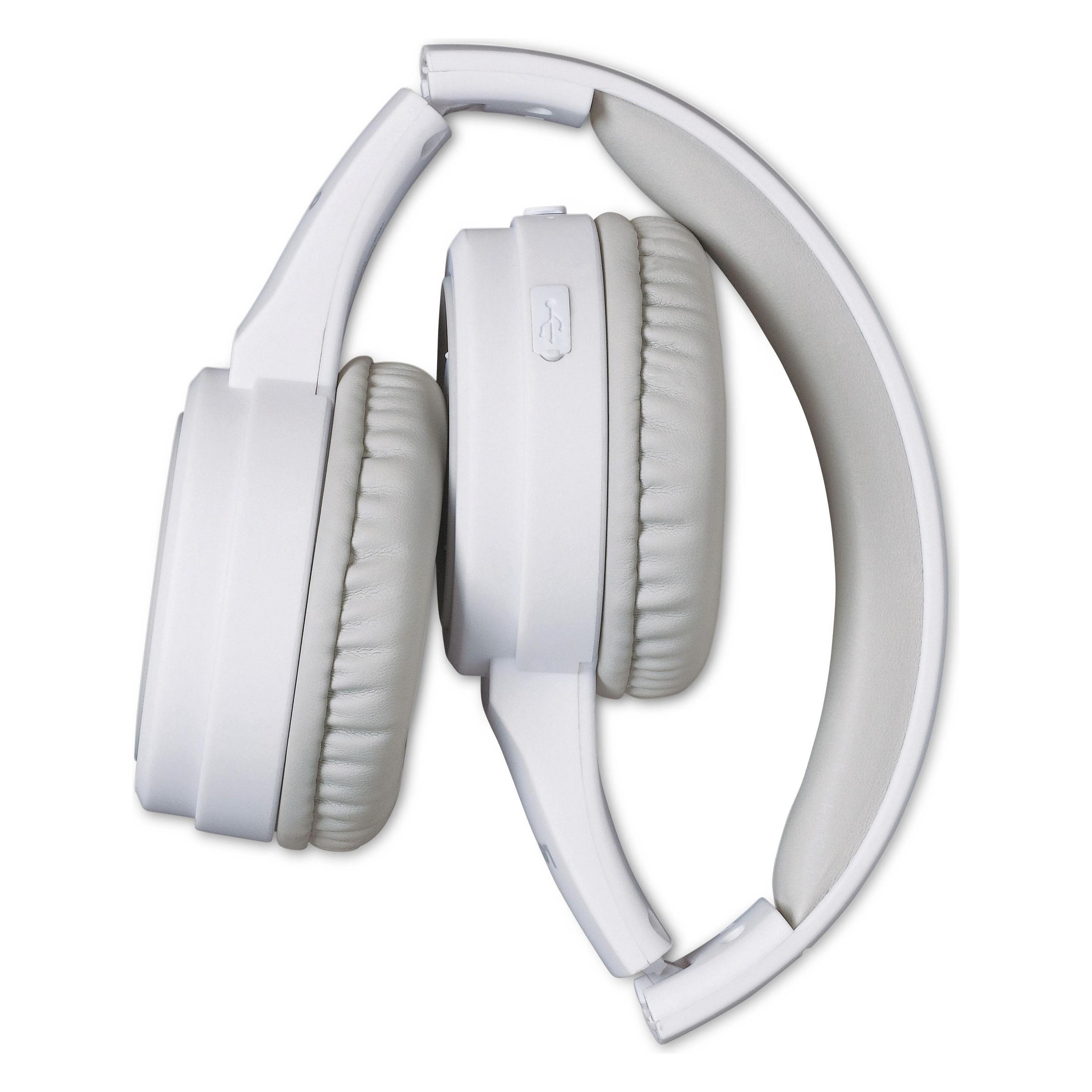 Lenco Kopfhörer (66 h, Kabelgebunden, Kabellos) (HPB-330WH)