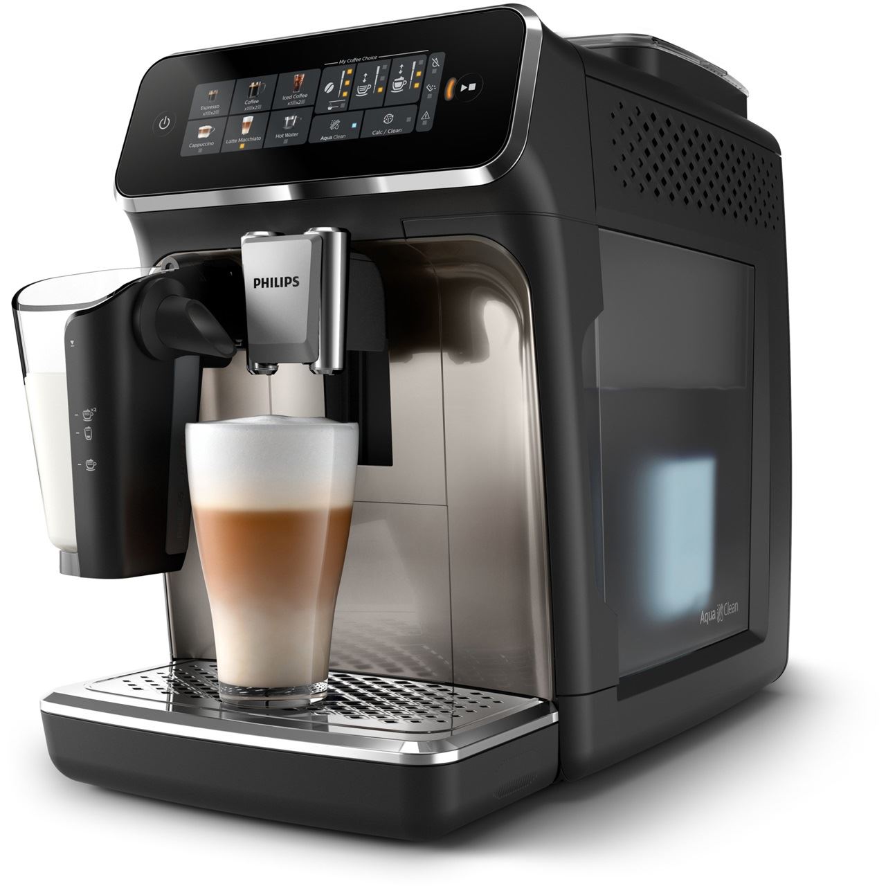 Philips 3300 Series Kaffeevollautomat Schwarz/Chrom