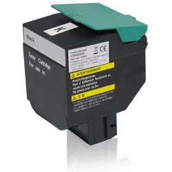 Inkadoo, Toner, Toner kompatibel zu Lexmark C544X1KG Toner, schwarz Schwarz (BK)