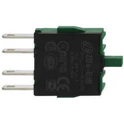Schneider Electric ZB6E2B Hilfsschalterblock, ZB6 Ø 16, 1Ö Silberlegierung  - 10 Stück