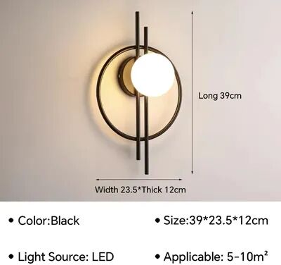 Friendly Fresh Finds Modern LED Wall Sconce For Bedroom, Living Room & Hallway   Minimalist Modern Wall Lamp type A warm White