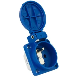 Mennekes Anbausteckdose Blau französisch/belgische Typ-E 230V IP44 11111