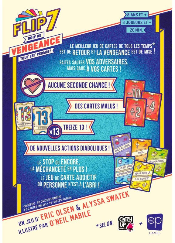Catch Up Games Flip 7 Vengeance