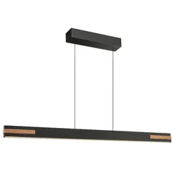 lumiCouture LED-Pendelleuchte Streamline Alu, Eisen, Stahl & Metall