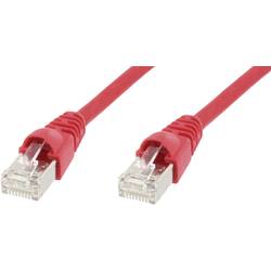 Telegärtner 100008264 RJ45 Patchkabel CAT 6a S/FTP 2.00 m Rot Flammwidrig, mit Rastnasenschutz, Flammwidrig, Halogenfrei, UL-zertifiziert 1 St.