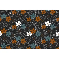 Airlaid Tischläufer Cora in Schwarz, 40 cm x 24 m, 1 Stück - Mank