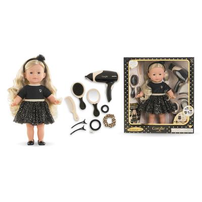 Babypuppe COROLLE "Corolle Ma Corolle Eve Dream Hair", schwarz (bunt), Puppen, Baby, mit Vanilleduft