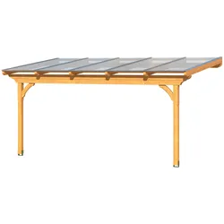 Skan Holz Terrassenüberdachung Ravenna aus Douglasie-541x300cm-natur