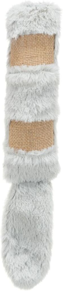 TRIXIE Kissen XXL mit Schwanz, Plüsch, Katzenminze, 39 cm