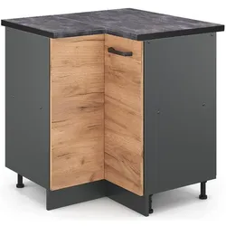 Vicco, Regal, Eckunterschrank R-Line (75.60 x 60 x 81.60 cm)