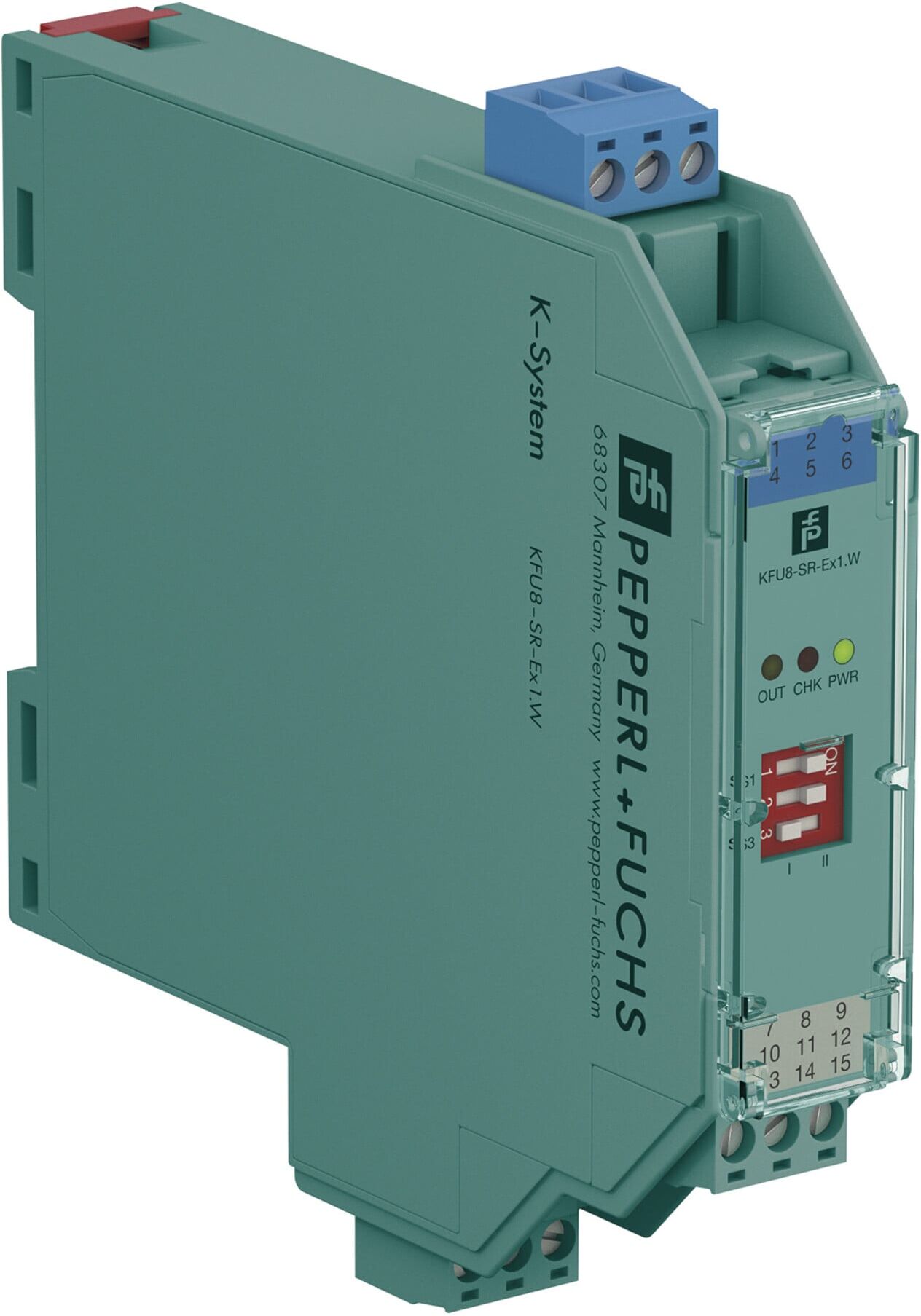 Pepperl+Fuchs Trennschaltverstärker KFU8-SR-EX1.W 20mm 1-kanalig SIL 2 (204137)