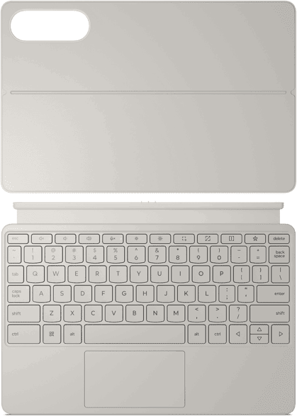 Funda tablet - Lenovo Pack funda y teclado para Yoga Tab, Gris Claro