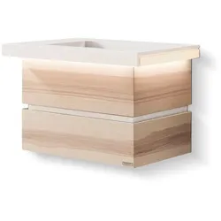 Thielemeyer Waschtischkombination Fresh Holz Braun Esche