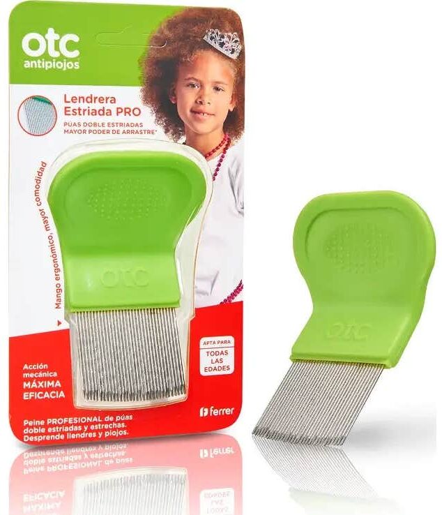 Ferrer OTC Antipiojos Lendrera Estriada PRO 1u
