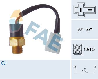 Fae Temperaturschalter, Kühlerlüfter 36360 Für Nissan