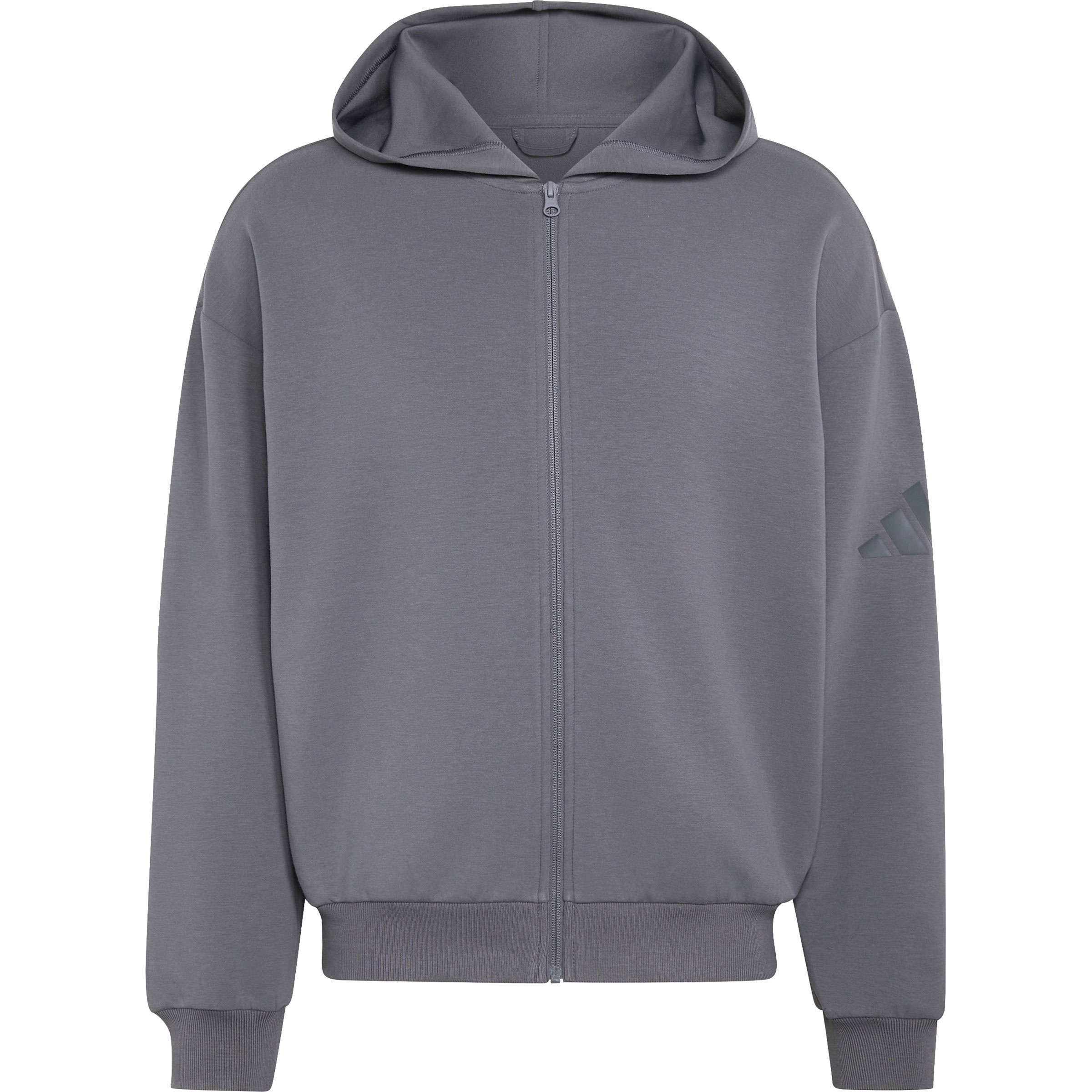 adidas Soft Lux Herren Freizeitjacke, Parkas grau Größe XXL Lifestyle Widerstandsfähig