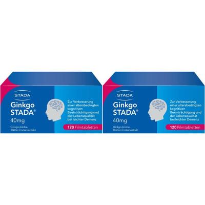 Ginkgo Stada 40 mg Filmtabletten Doppelpack 2x120 St