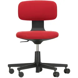 Vitra Bürodrehstuhl Rookie poppy red rot, Designer Konstantin Grcic, 68.5x71-90x68.5 cm