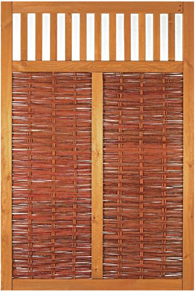 TETZNERJENT VESUV Weidengeflechtzaun 120 x 180 cm 08436763