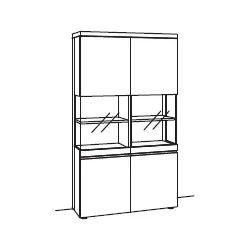 Venjakob V-Plus 3000 Vitrine 5765