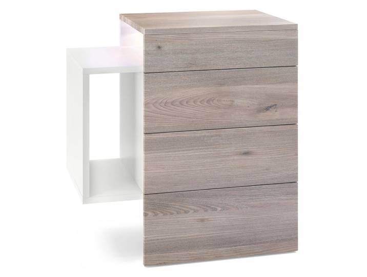 NACHTTISCH Queens Front in Eiche Nordic