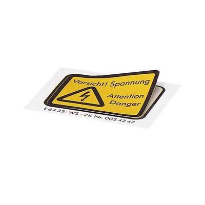10 Stk. Phoenix Contact Warnschild WS-4K 1004584