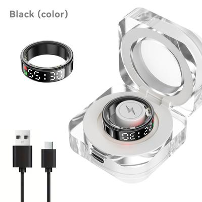 Health & Fitness Smart Ring Precision Sleep Tracking & Motion Monitoring black 10