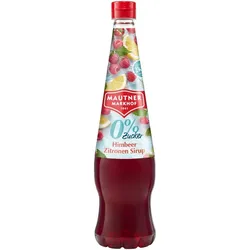 Mautner Markhof 0% Zucker Sirup Himbeere - Zitrone
