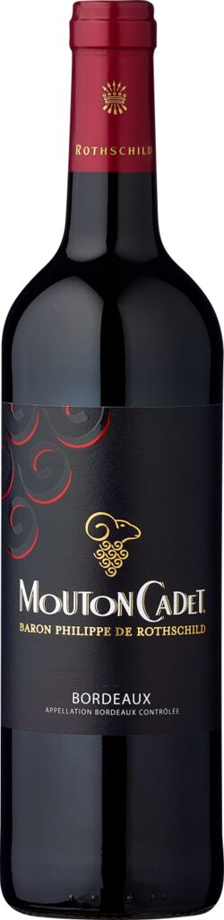 Mouton Cadet Rouge Bordeaux AOC 2023 Baron Philippe de Rothschild