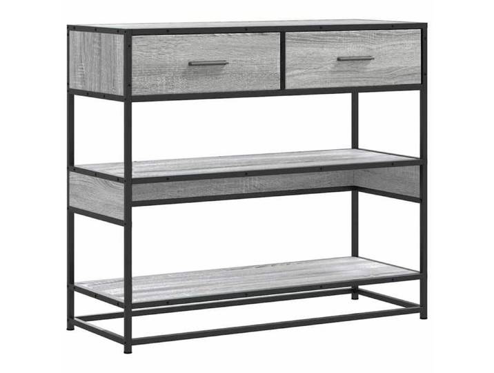 JILL'S - Console Meuble - charge 20 kg - Table console - VIDAXL - sonoma gris 90x35x80cm - Bois d'ingénierie OCT90495326