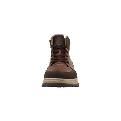 Stiefel TOM TAILOR "Tom Tailor Winter Boots", Herren, Gr. 41, braun (rust), Polyurethan, Schuhe Stiefel