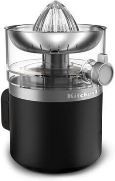 KitchenAid Go Cordless Citrus Juicer in Black Matte with Removable Battery Included