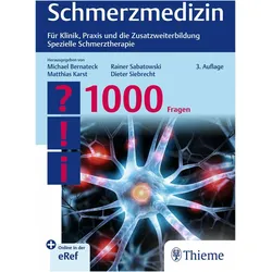 Thieme Schmerzmedizin - 1000 Fragen (Deutsch)