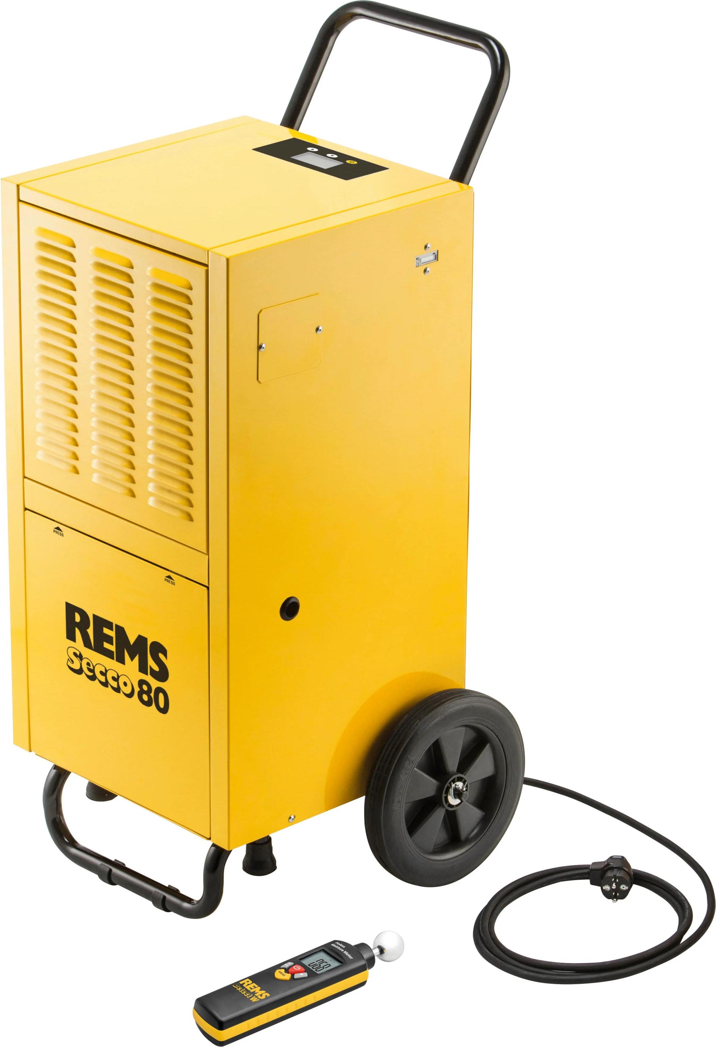 REMS Secco 80 Set +REMS Detect W, 1 Stk.