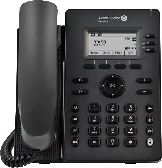 Alcatel Lucent ALE-2 Un téléphone de bureau SIP offrant une gestion pratique et fluide des appels.