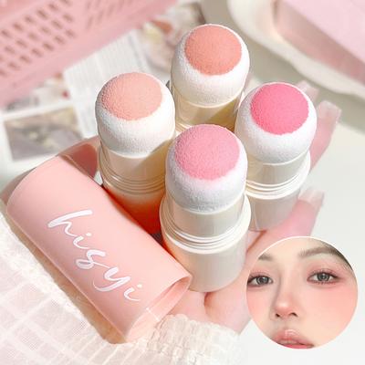 Trendy Discount Goods Energetic And Bouncy Soft Fog Blush Stick, Dual Use For Lips And Cheeks, Style Brightening d