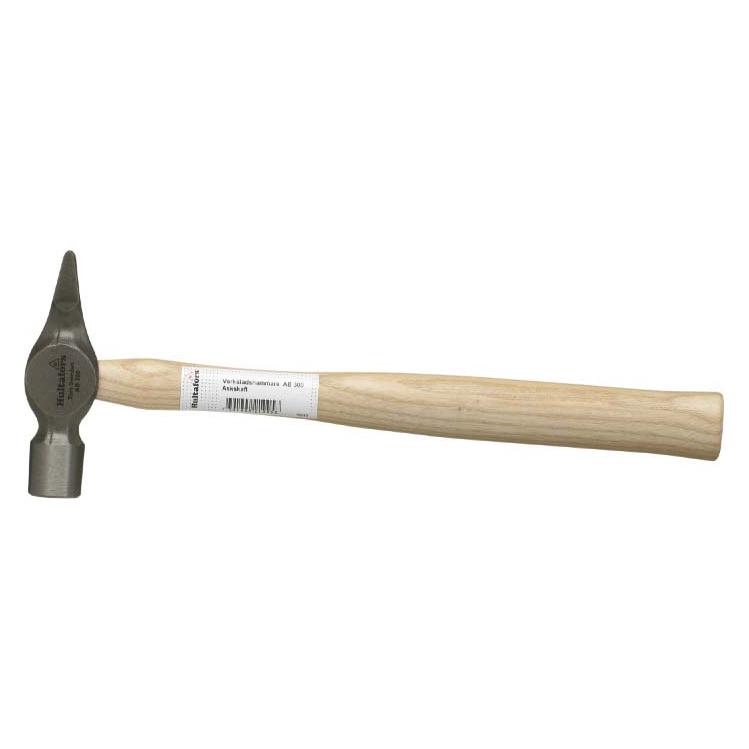 Hultafors Federhammer AB300 mit sandgestrahltem und klar lackiertem Kopf, gehärteter Schlagfläche un (400 g) (821005)