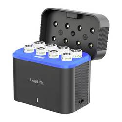 LogiLink PA0412 Ladegerät LiIon Micro (AAA), Mignon (AA)