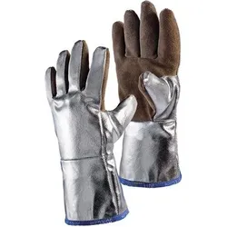 JUTEC Hitzeschutzhandschuhe Seba tanleder/Alu 5-Finger 38cm